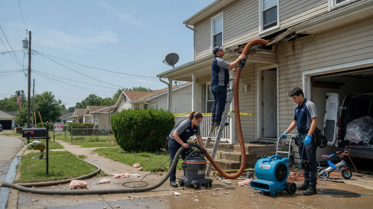 Water Damage Restoration in Dennis, KS near me